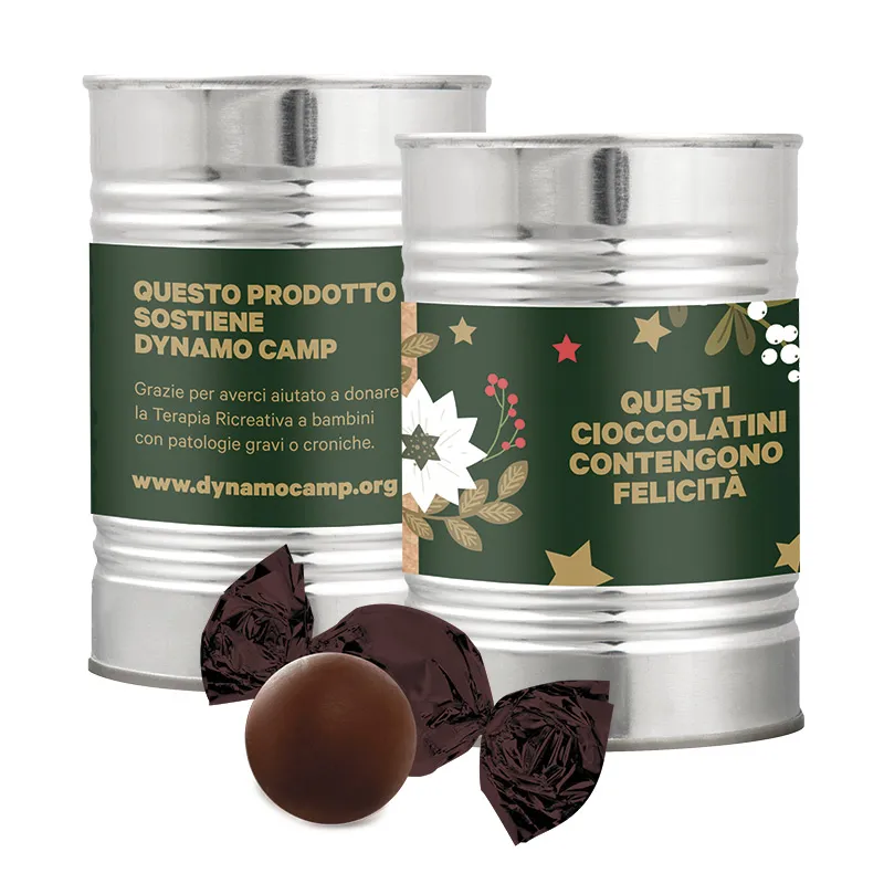 [CRT.24PZ.LAT.TWI.DYN.CAM] Crt 24 pz Lattina Twist con Boules alla crema nocciola 100 g DYNAMO CAMP